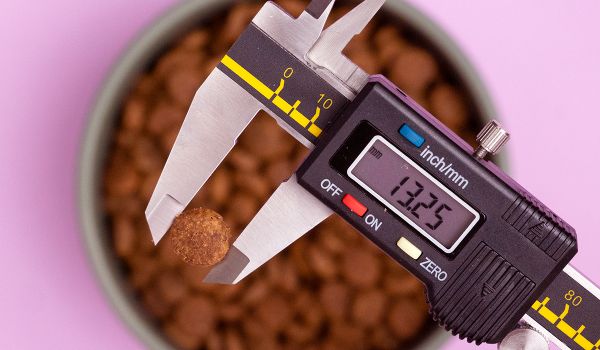 Acana Light & Fit Recipe – změřená velikost granulí