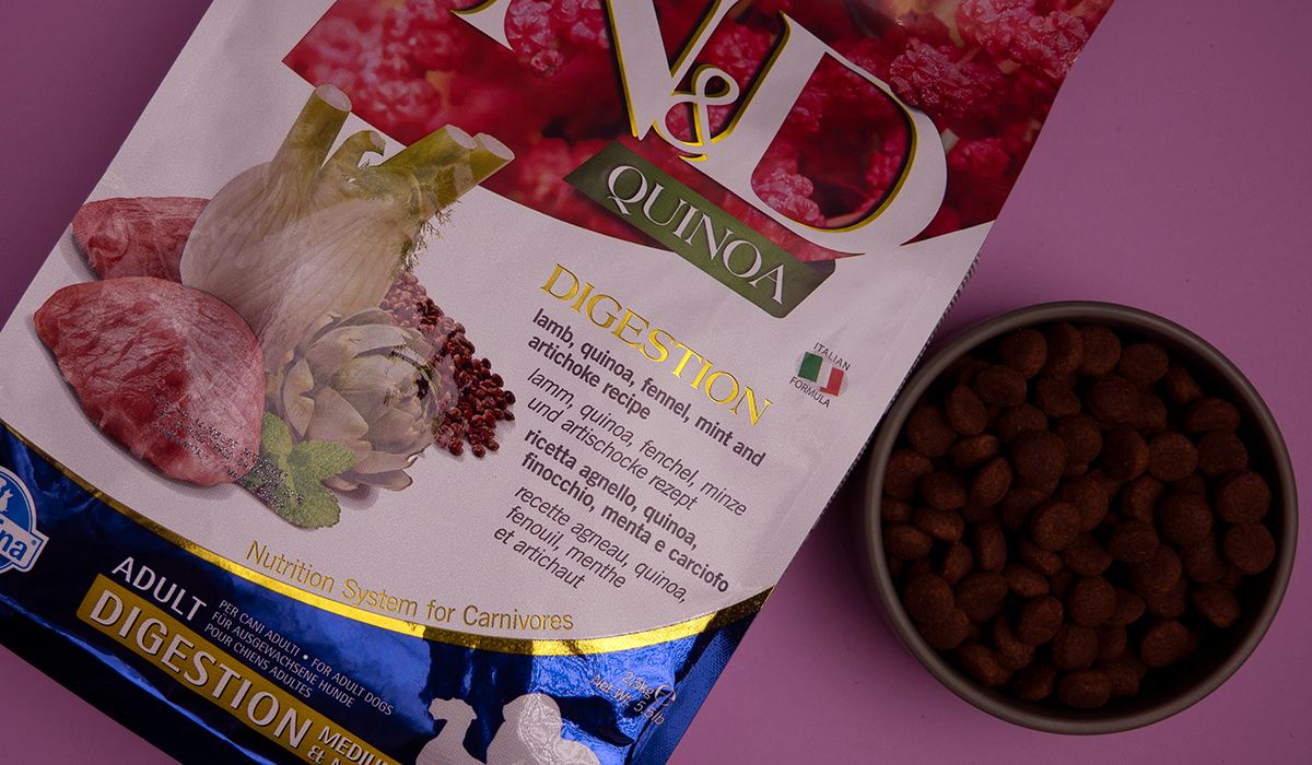 Farmina N&D Quinoa Digestion Lamb – balení