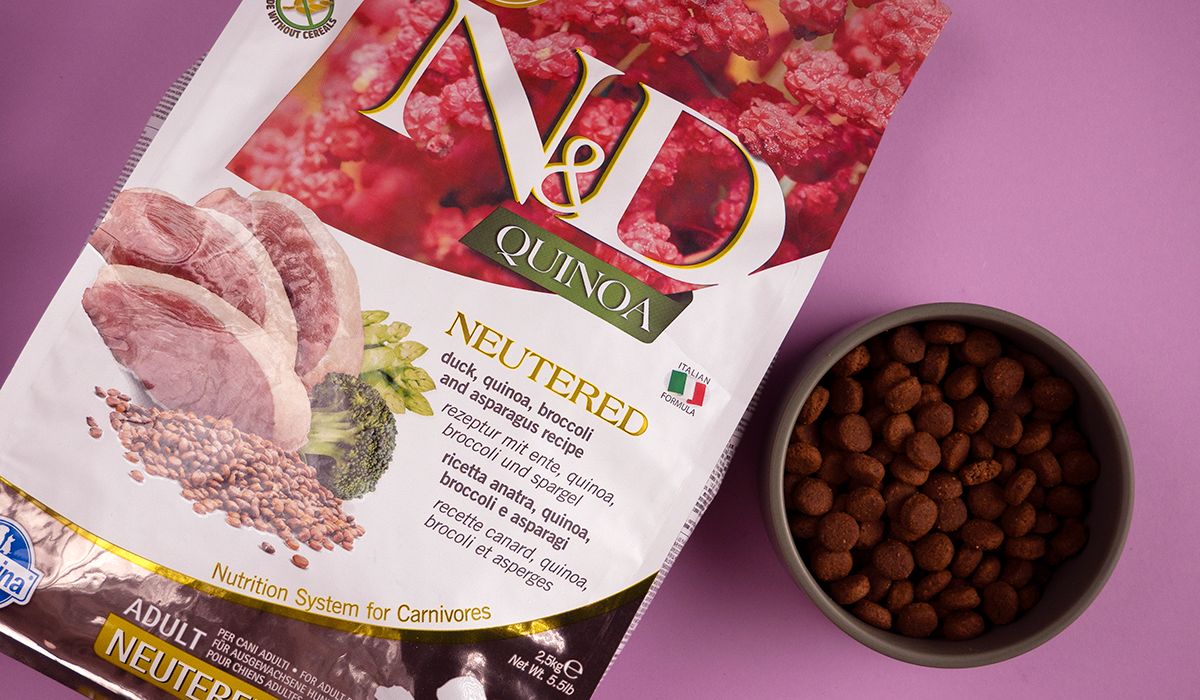 Farmina N&D Quinoa Neutered – balení