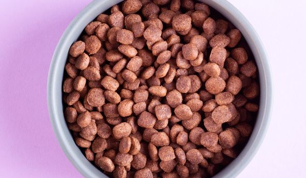 Rufruf Kachna se zeleninou a probiotiky Small & Mini – detail granulí